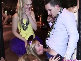 Leaked Mardi Gras sex party video