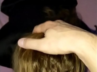 Blonde Teen Gives A Blowjob