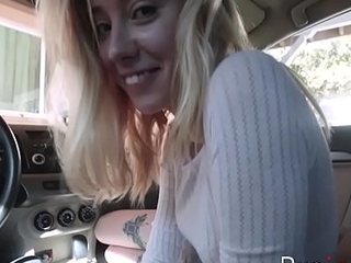 Stepsis gives bro mind blowing freak in the car